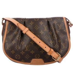 LOUIS VUITTON Menilmontant PM Shoulder Bag LV Monogram purchased on TheRealReal